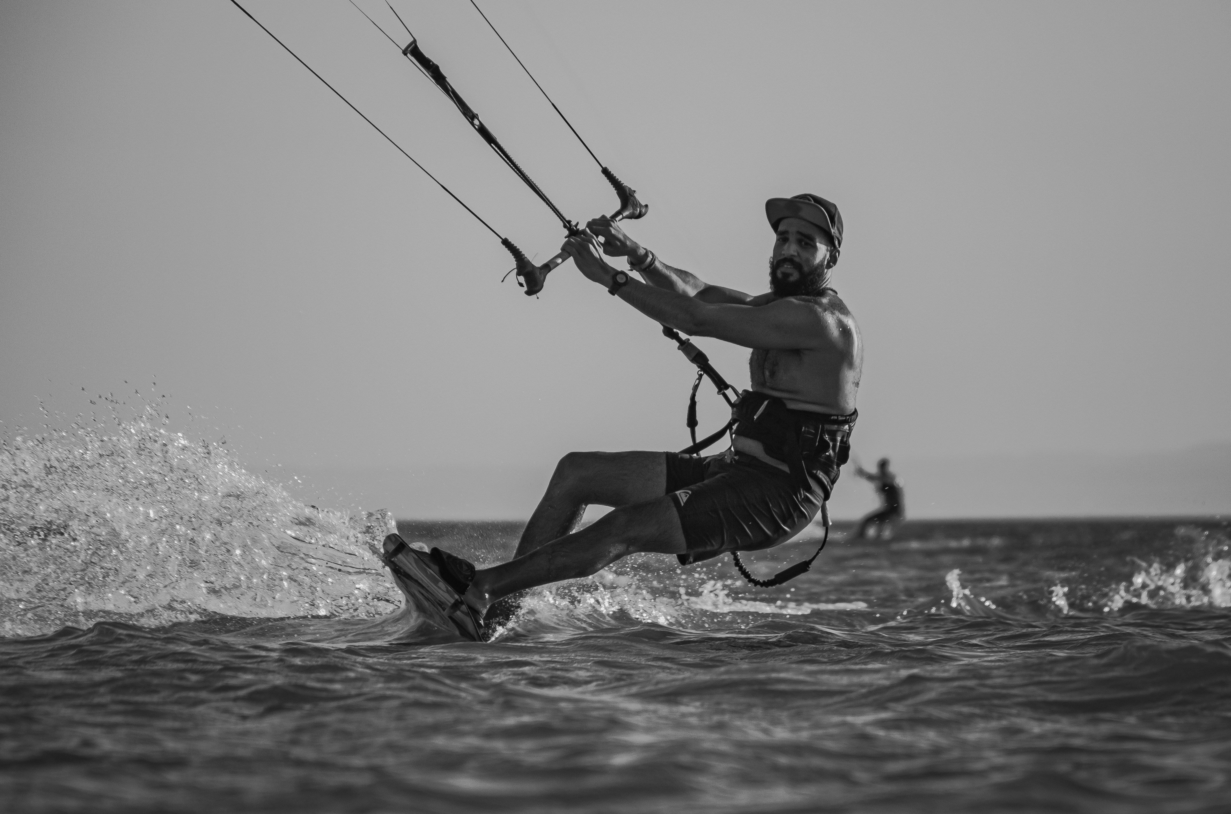 Kite Surfer Jump
